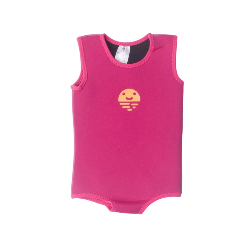 Image of Sleeveless baby bodysuit Orby Swim Rose Unisex 6/12 mois