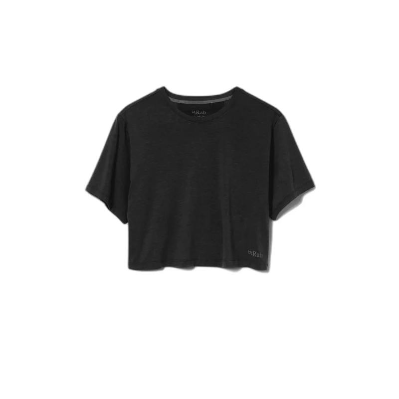 Image of Womens short T-Shirt Rab Rivelin Noir Female S