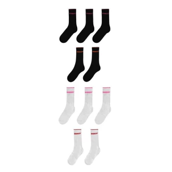 image of Donnay 10 Pack Crew Socks Children - Bright Asst