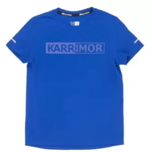 image of Karrimor Short Sleeve Run T Shirt Junior Boys - Blue