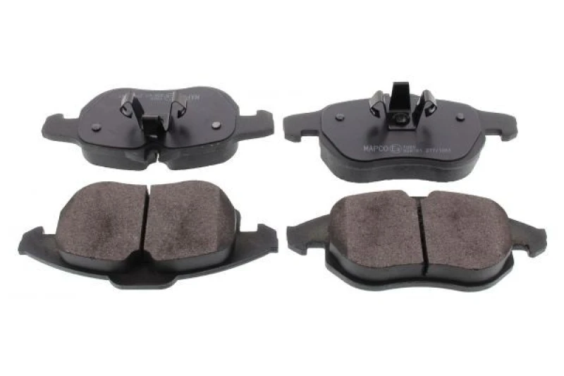 Image of MAPCO 6224 Brake pad set Front Axle, prepared for wear warning indicator, with anti-squeak plate Brake Pad Set,disc brake (402)
