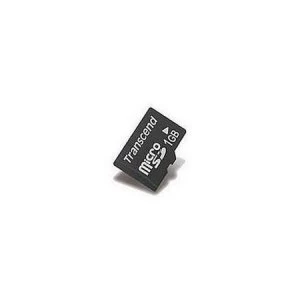 Image of Transcend 1GB MicroSD Card