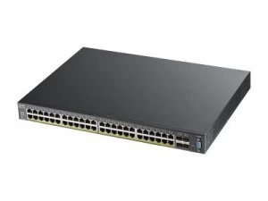 image of Zyxel XGS2210-52HP 52 Port Managed Switch