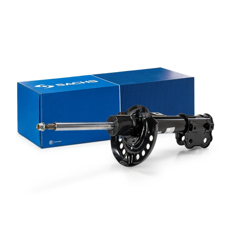 Image of SACHS 315 756 Shock absorber Front Axle Left, Gas Pressure, Twin-Tube, Suspension Strut, Top pin Shock Absorber (854)