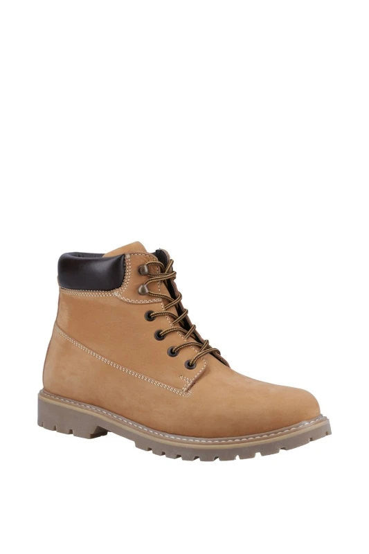 Image of Cotswold Mens 'Pitchcombe' Boots in Tan Size: 8 Tan Male 8