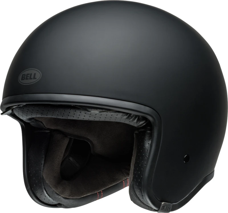 Image of Bell Tx 501 Matte Black Open Face Helmet Size S