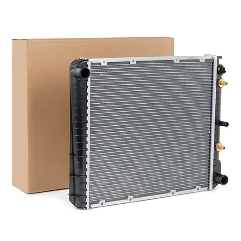 Image of NRF 514782 Engine radiator Brazed cooling fins, Aluminium, with mounting parts Aluminium Radiator,engine cooling (470)