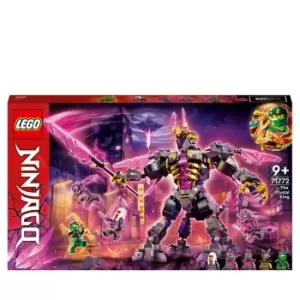 image of LEGO NINJAGO The Crystal King Action Figure Robot Set 71772 - Multi