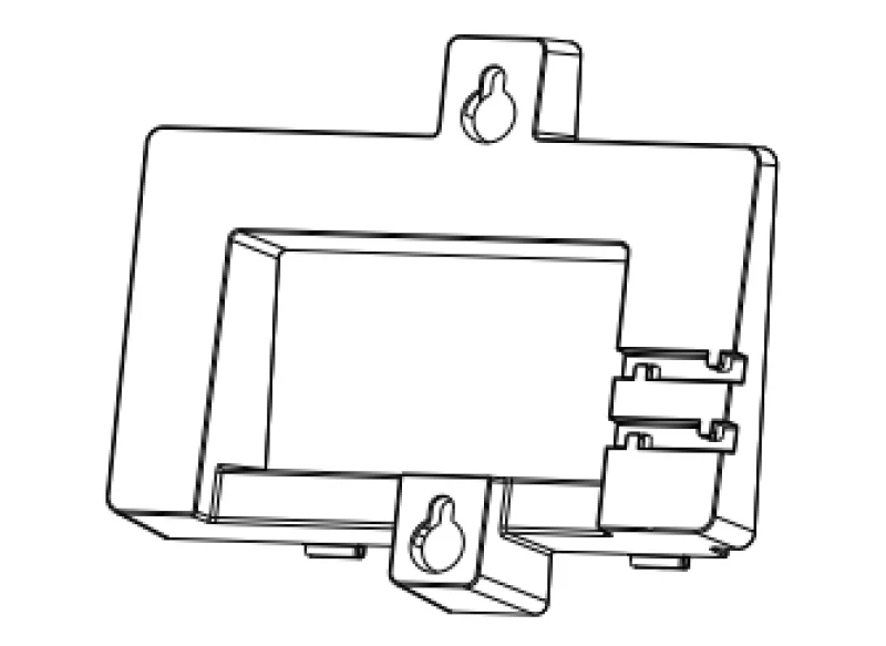 Image of Grandstream Networks GRP_WM_L telephone mount/stand Black