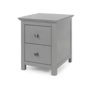 image of Elgin 2 Drawer Bedside Cabinet