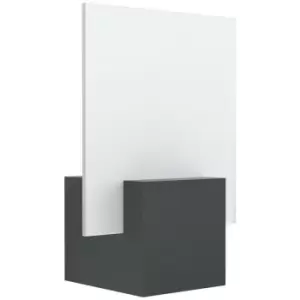 Eglo - Adamello Integrated LED Wall Light Black IP44