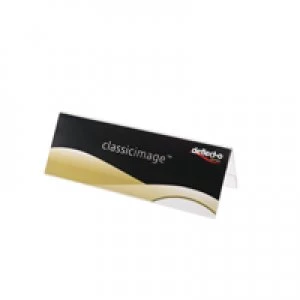 Image of Deflecto Tent Sign A4 Holder Clear 48601