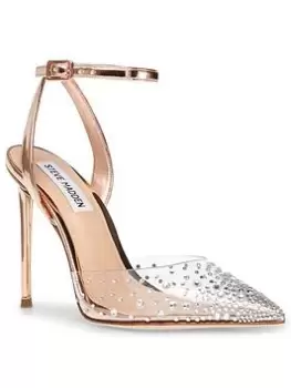 Steve Madden Bridal Revert Heeled Shoe - Rose Gold, Rose Gold, Size 36, Women