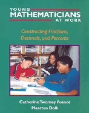 Image of young mathematicians at work constructing fractions decimals and percents