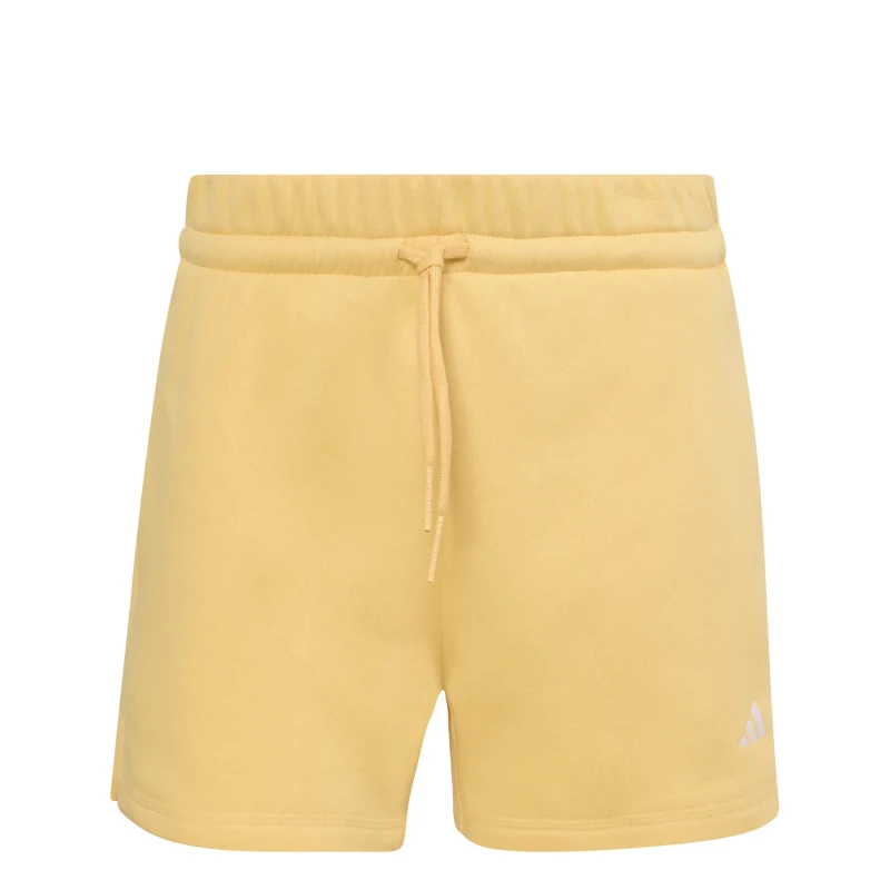 Image of Adidas Womens shorts adidas Essentials Small Logo Feel Cozy Orange Female S