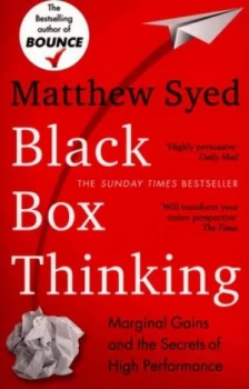Image of Black Box Thinking by Matthew Syed Paperback