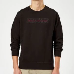 Image of Candlelight Baby It's Cold Outside Sweatshirt - Black - 5XL