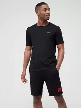 Image of HUGO Dero Small Logo T-Shirt - Black Size M Men