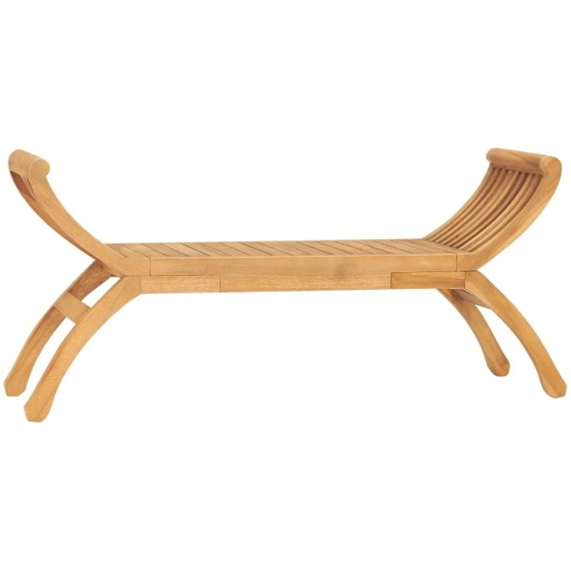 Image of VIDAXL Garden Bench 160cm Solid Teak Wood Vidaxl 8720286314463