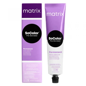 Image of Matrix SoColor Pre-Bonded Permanent Hair Colour, Extra Coverage - 506NA 90ml