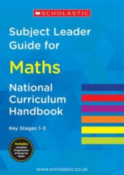 Image of Subject Leader Guide for Maths by Scholastic Paperback