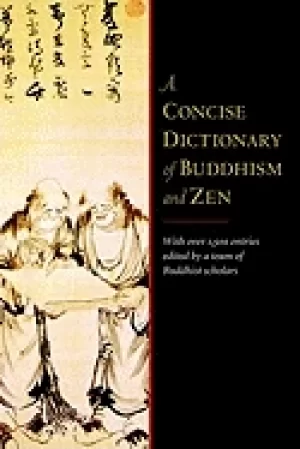 Image of concise dictionary of buddhism and zen