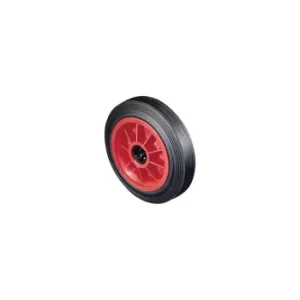 Rubber Tyre Polyprop' Centre 200MM-1"B Wheel