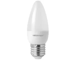 Image of Megaman RichColour 5.5W LED ES/E27 Candle Warm White 360° 470lm Dimmable - 142554