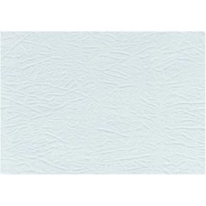 image of Wickes 9006 Embossed Wallpaper White - 10m