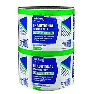 Image of Wickes Traditional Green Cap Sheet Strip 250mm x 10m