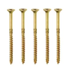 Moderix Hardened TORX Wood Csk Ribs Countersunk Screws - Size 5.0 x 90mm TX25, P