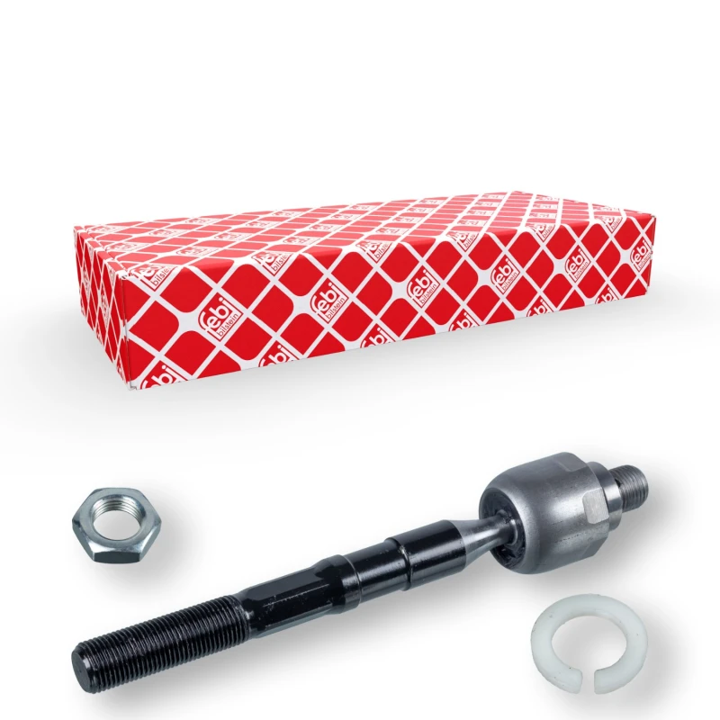 Image of FEBI BILSTEIN 107632 Inner Tie Rod ProKit Front Axle Right, with counter nut Inner Tie Rod (51)