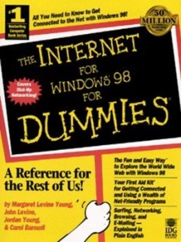 Image of The Internet for Windows 98 for Dummies by Margaret Levine Young Paperback