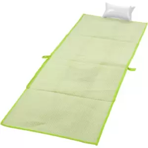 Image of Bullet Bonbini Foldable Beach Tote And Mat (One Size) (Lime Green)
