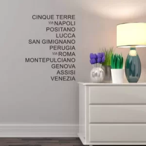 Image of YS2-16 Black Decorative Wall Sticker