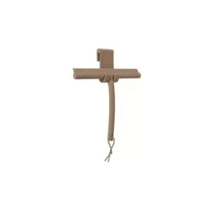 Image of Blomus VIPO Shower Wiper with Hooks, Selection: Tan