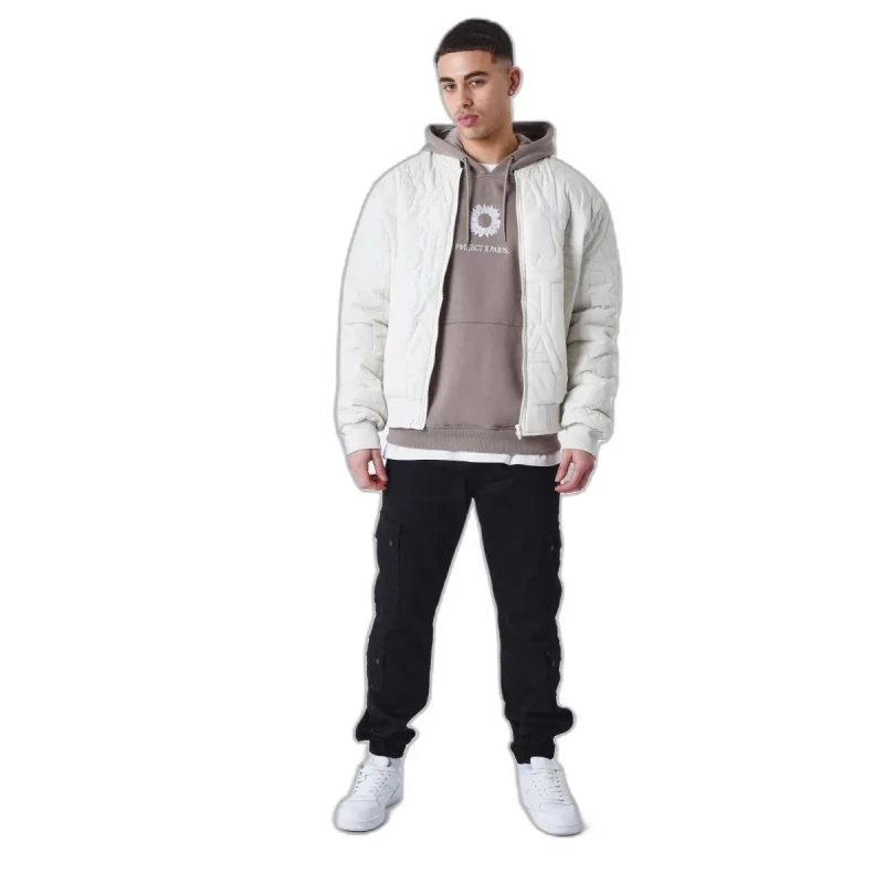 Image of Project X Paris Puffer Jacket Project X Paris Gris Male M