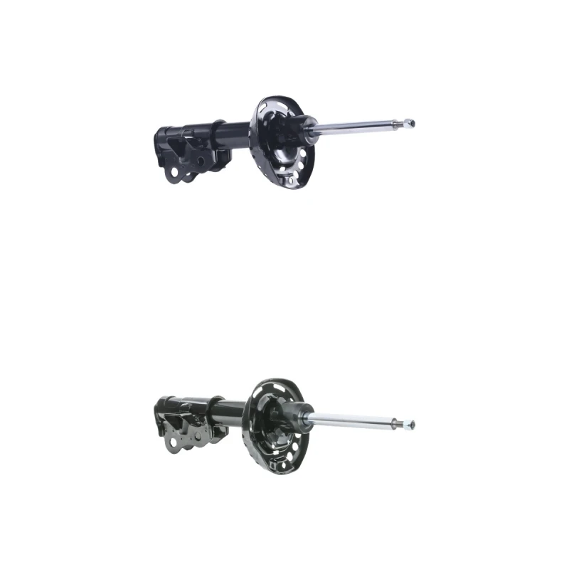 Image of RIDEX 854S21174 Shock absorber Front Axle Left, Gas Pressure, Twin-Tube, Suspension Strut, Top pin Shock Absorber (854)