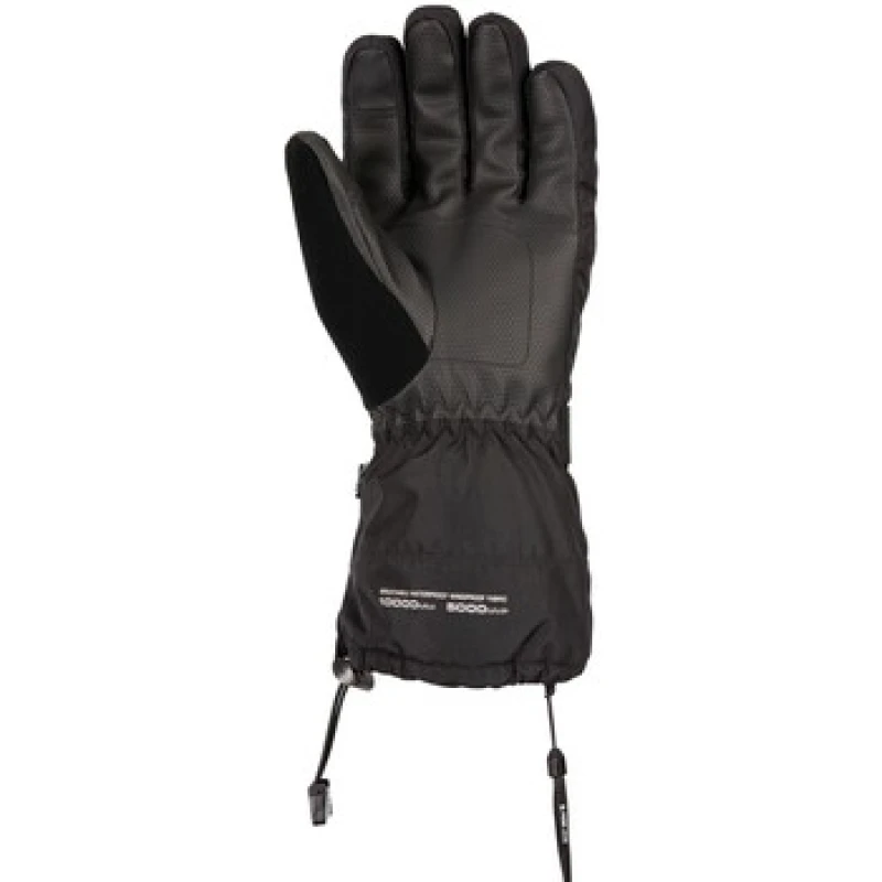 Image of Trespass Trespass Men Lindley DLX Ski Gloves in Black Size: large Black L Male 5063417909057