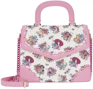 image of Disney Princess Loungefly - Tattoo AOP Shoulder Bag multicolor