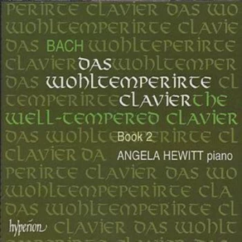 Image of Bach Well Tempered Clavier - Book 2 Hewitt by Johann Sebastian Bach CD Album