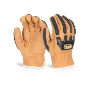 Glovezilla - GLOVEZILLA IMPACT ARC FLASH DRIVERS GLOVE BROWN MED -