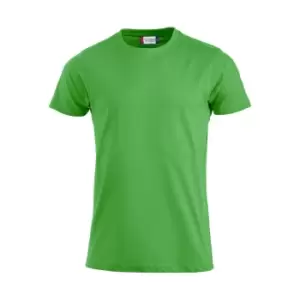 image of Clique Mens Premium T-Shirt (S) (Apple Green)