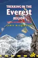 Image of trekking in the everest region practical guide with 27 detailed route maps
