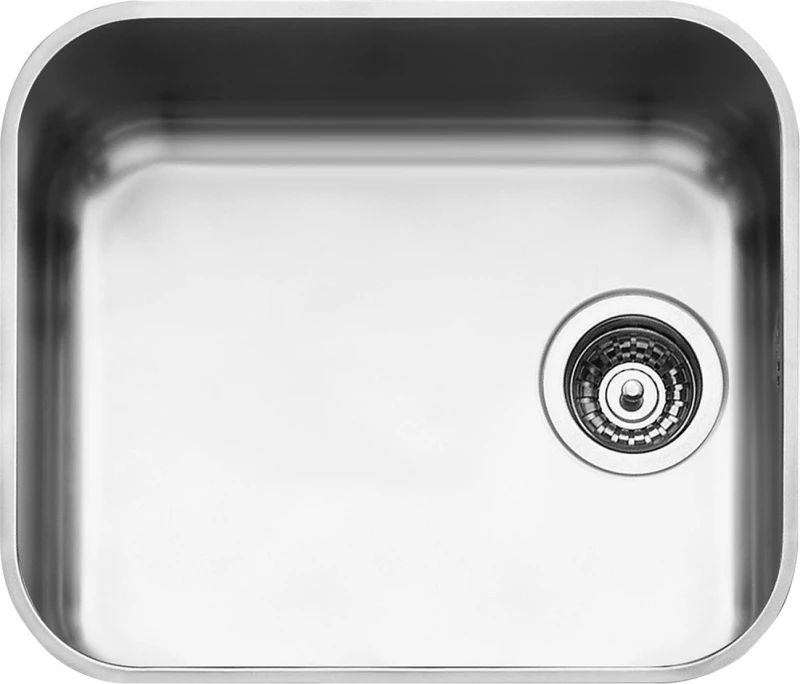 Image of Smeg Universal Bowl Kitchen Sink - Stainless Steel
