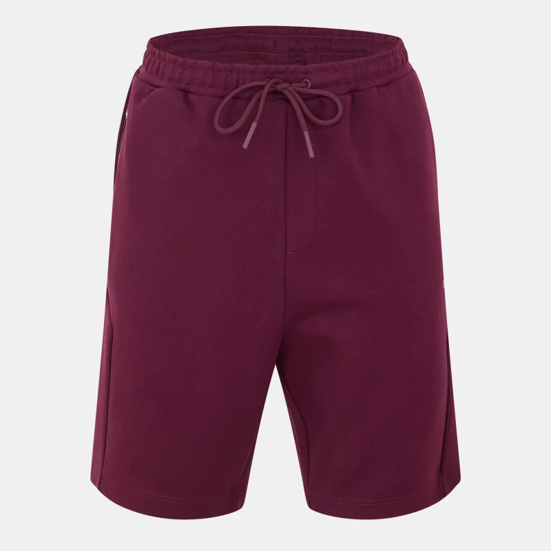 Image of Boss Mens HBG Headlo Cotton Blend Fleece Jogger Shorts Open Pink male S