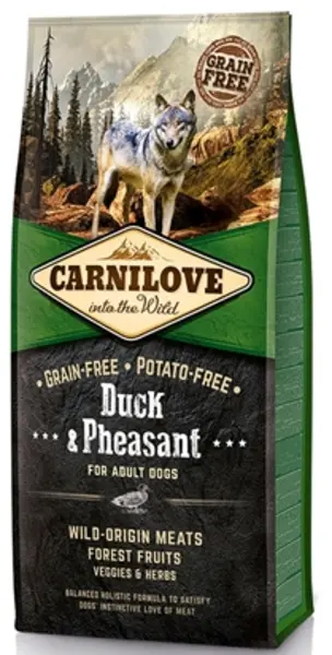 Carnilove Adult Duck and Pheasant Dog Food 12kg