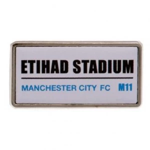 Image of Manchester City Etihad Stadium FC Badge SS