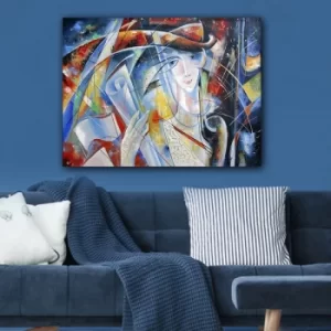 Image of 1101741152_70100 Multicolor Decorative Canvas Painting