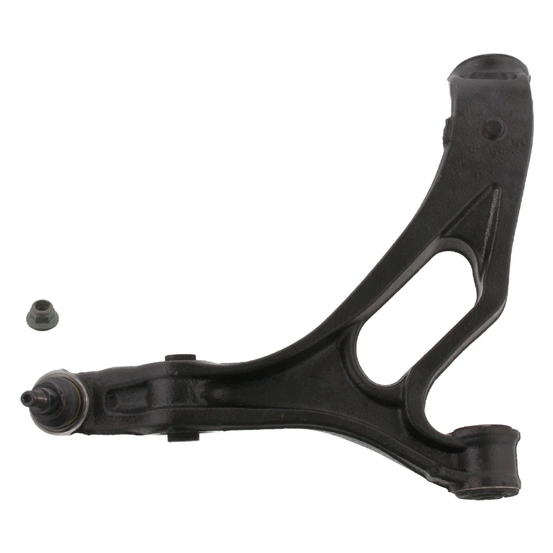 Image of FEBI BILSTEIN 40163 Suspension arm Cast Steel, with ball joint, with rubber mounts Cast Steel Track Control Arm (273)
